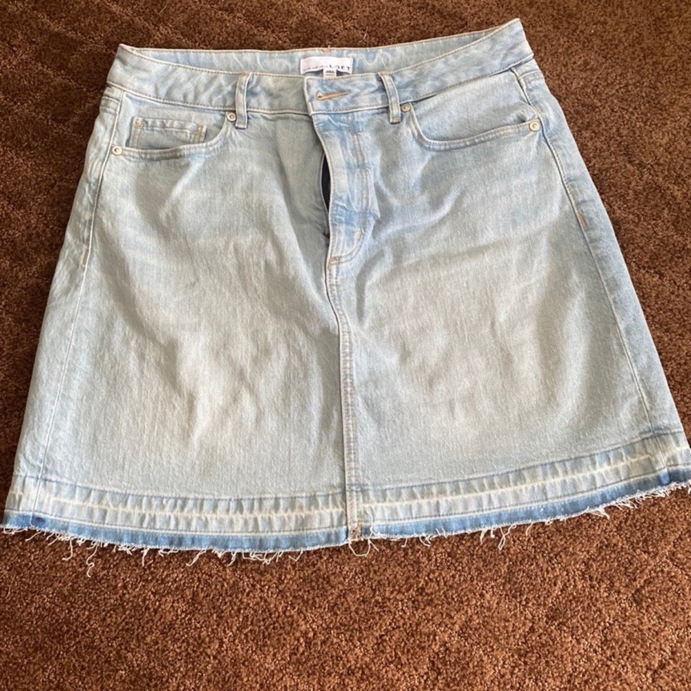 Denim skirt